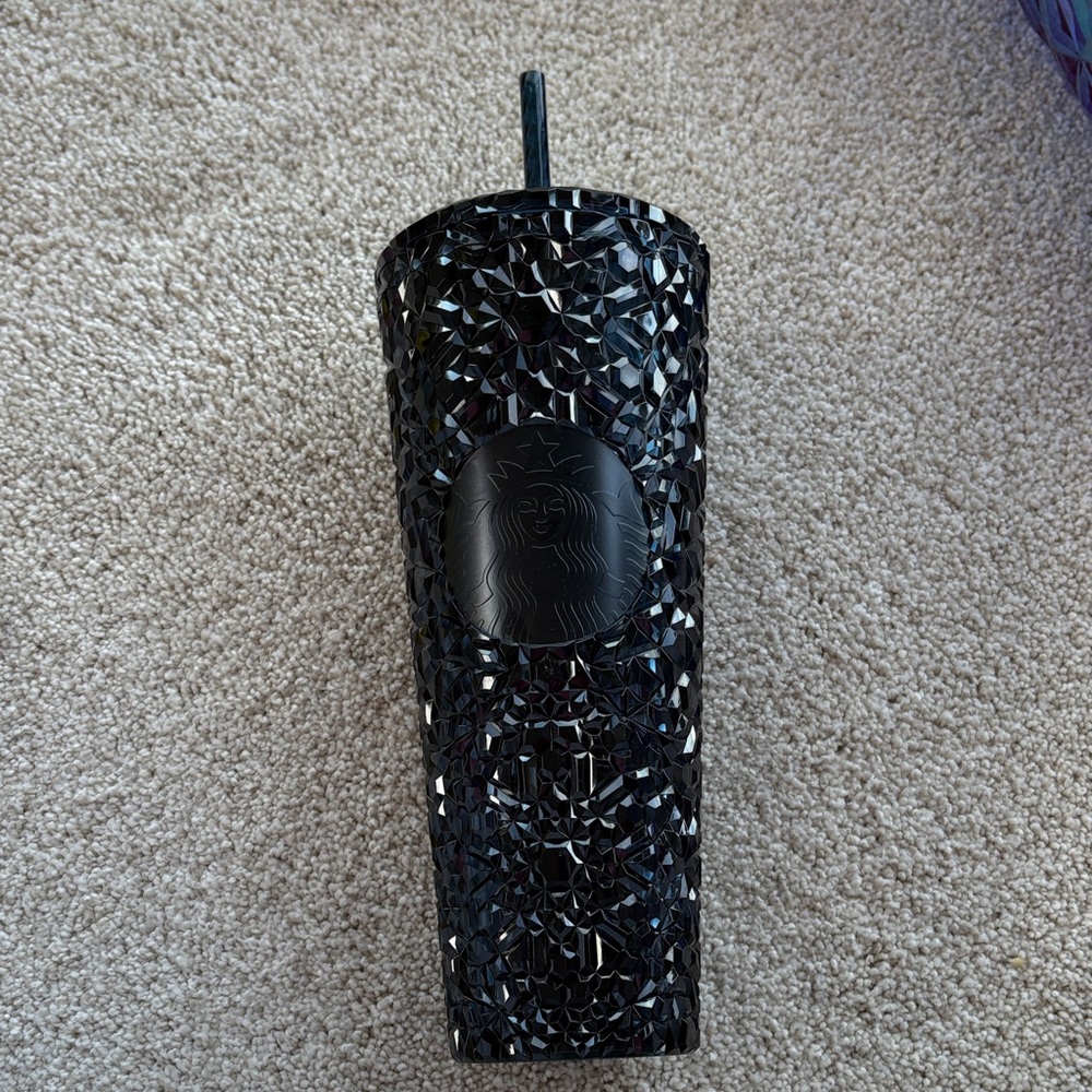 Starbucks Midnight Black Textured Tumbler